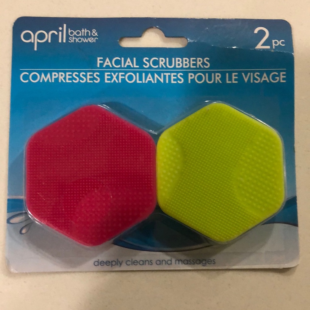 Silicon Facial Face Scrubbers Massage Pack of 2